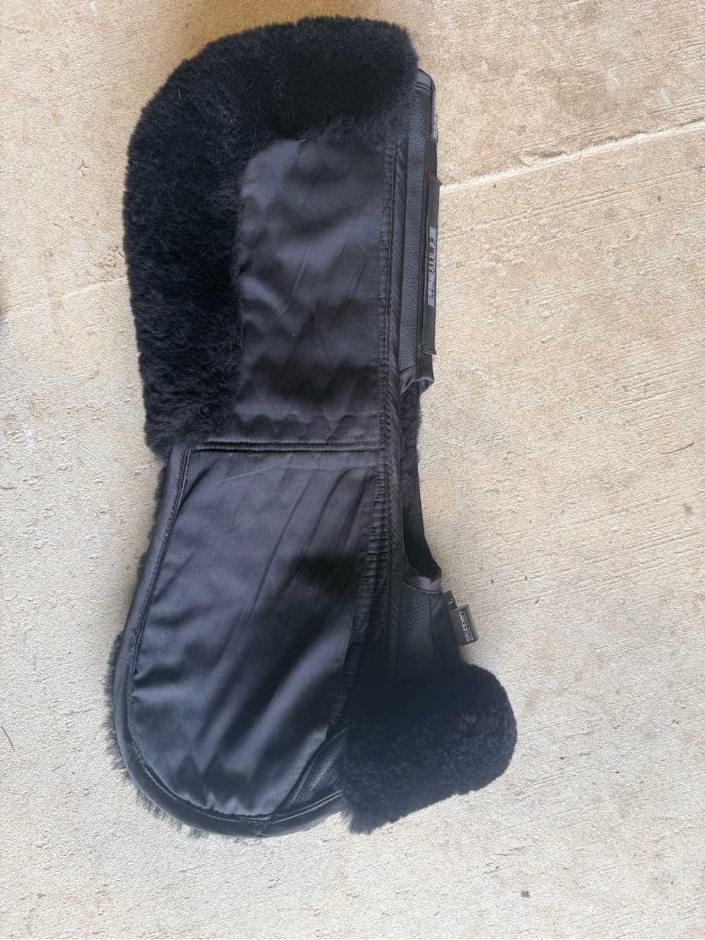 Stubben Streamline Adjuster Lambswool Jumping Half Pad - Large - Picture 2 of 6